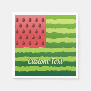 Wassermelone Flag Napkins Serviette