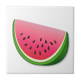 Wassermelone Fliese