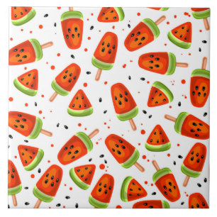 Wassermelone Fliese