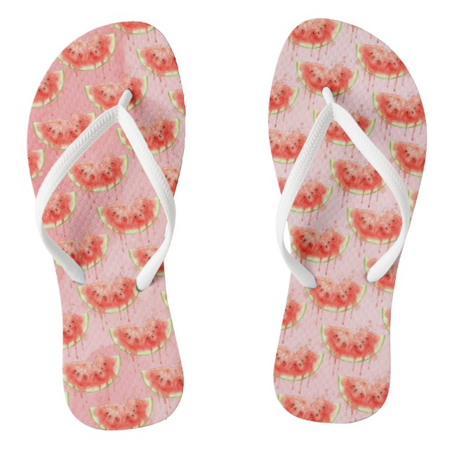 Wassermelone Flip Flops (Fußbett)