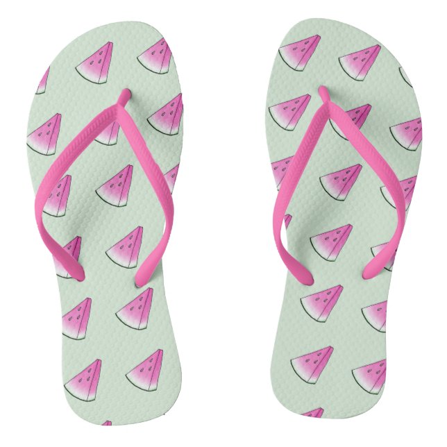Wassermelone Flip Flops (Fußbett)