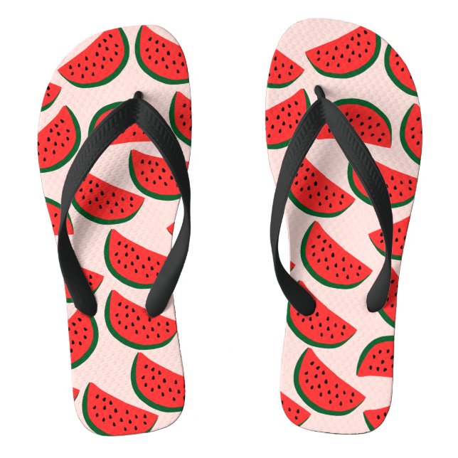 Wassermelone Flip Flops (Fußbett)