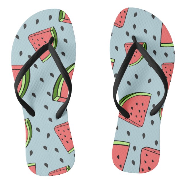 Wassermelone Flip Flops (Fußbett)