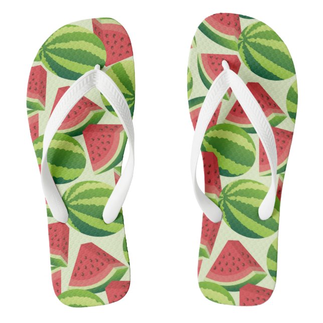 Wassermelone Flip Flops (Fußbett)