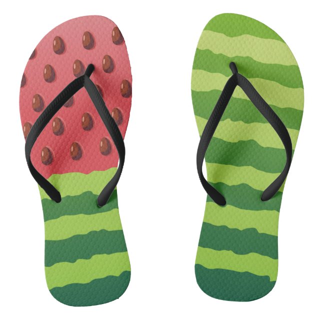 Wassermelone Flip Flops (Fußbett)