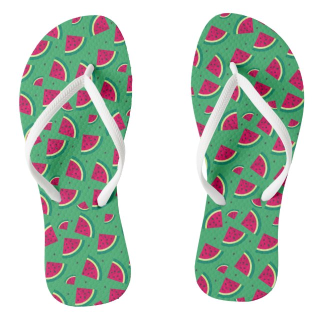 Wassermelone Flip Flops (Fußbett)