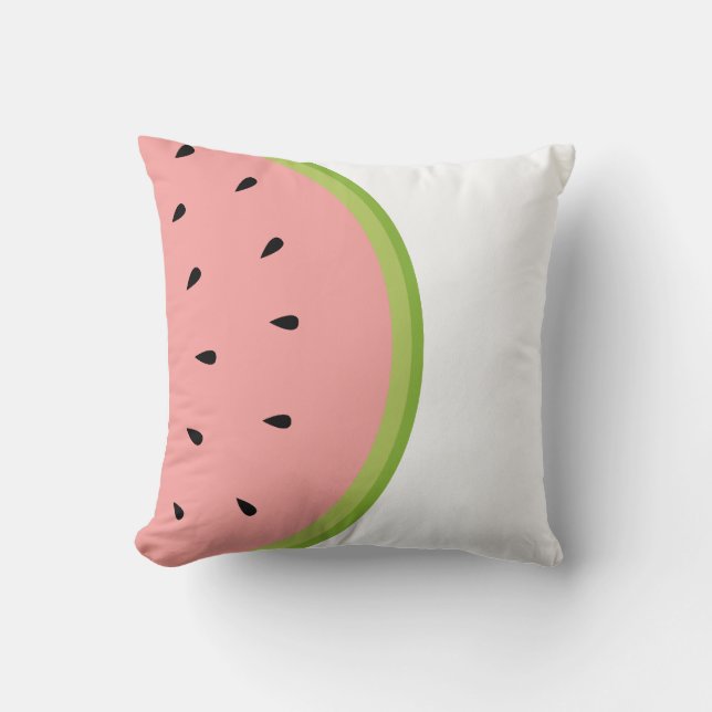 Wassermelone-Frucht-Grafik-Kissen Kissen (Vorderseite)