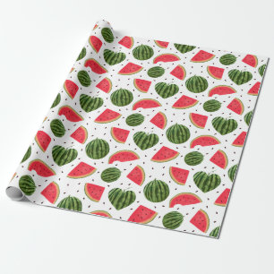 Wassermelone Fruchtmuster Geschenkpapier