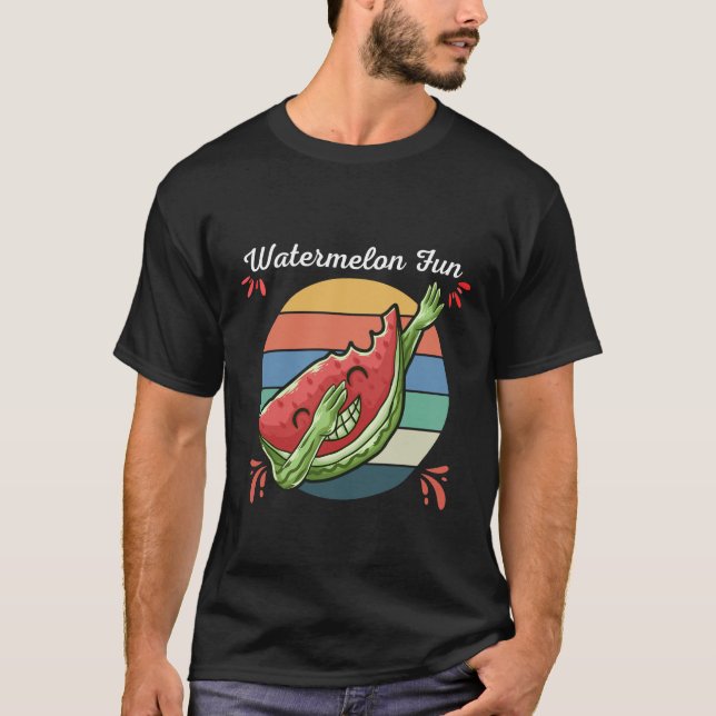 Wassermelone Fun T-Shirt (Vorderseite)