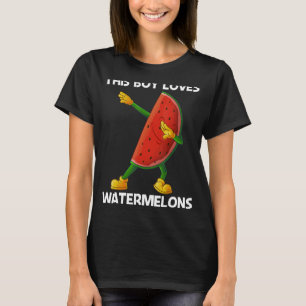 Wassermelone für Jungen Kinder Melon Frucht Pflanz T-Shirt