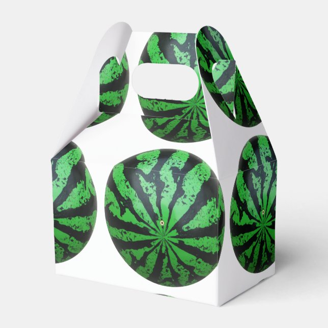 Wassermelone Fußball/Fußball Geschenkschachtel (Vorderseite)