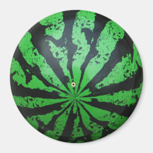 Wassermelone Fußball/Fußball Magnet