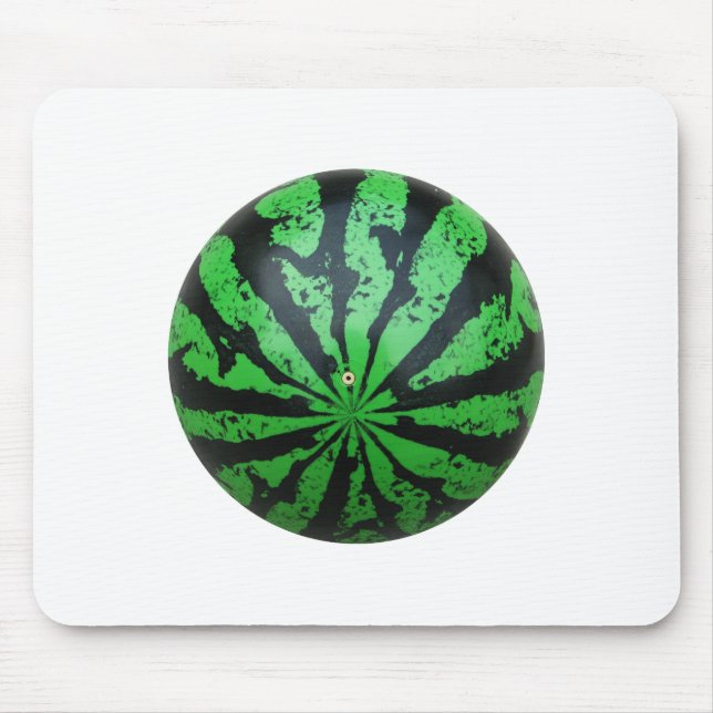 Wassermelone Fußball/Fußball Mousepad (Vorne)