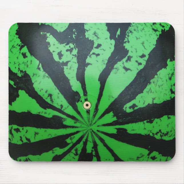 Wassermelone Fußball/Fußball Mousepad (Vorne)