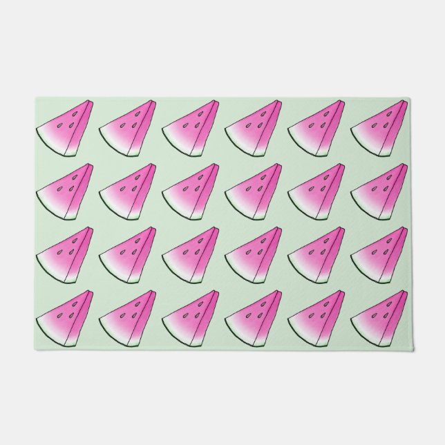 Wassermelone Fußmatte (Vorderseite)