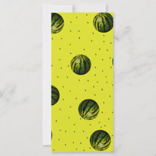 Wassermelone gelb mit Samen