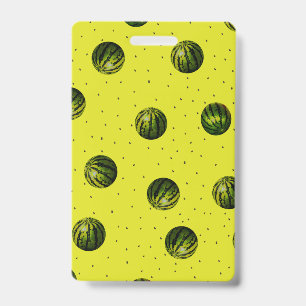 Wassermelone Gelb mit Samen Ausweis