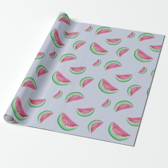 Wassermelone Geschenkpapier (Ungerollt)