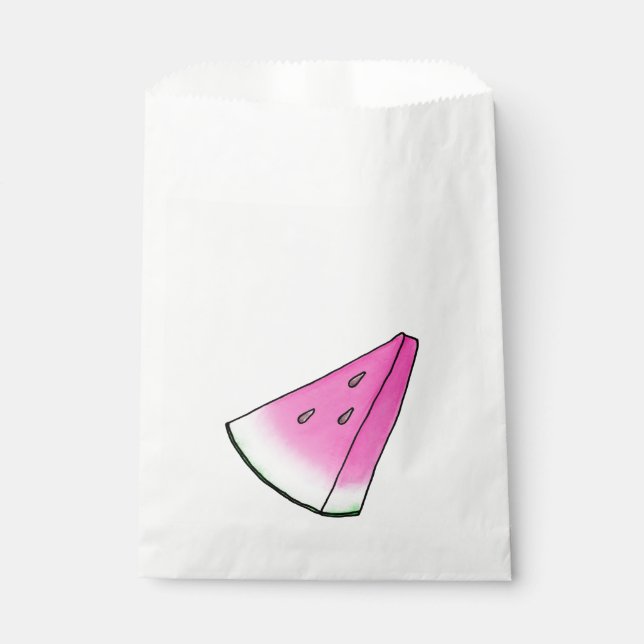 Wassermelone Geschenktütchen (Vorderseite)