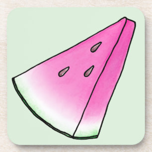 Wassermelone Getränkeuntersetzer