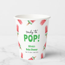 Wassermelone Ice Cream Popcicle Baby Dusche