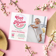 Wassermelone im Melon Foto Erstgeburt