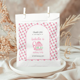 Wassermelone in einem Melon Sweet Girl Geschenktütchen