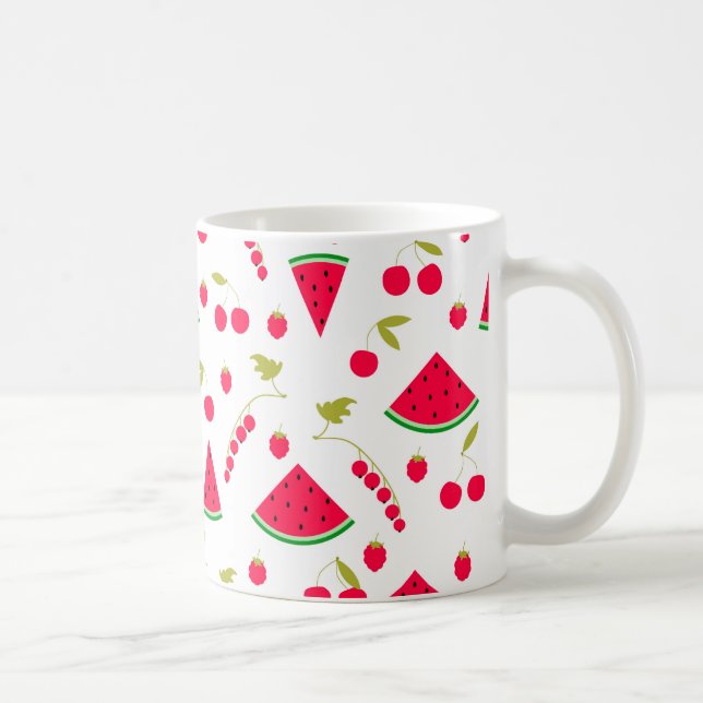 Wassermelone Kaffeetasse (Rechts)