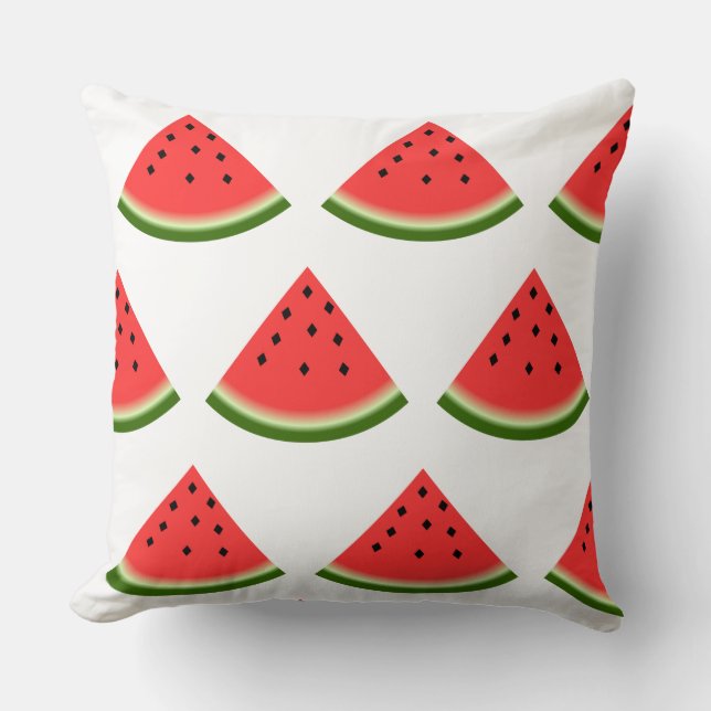 Wassermelone Kissen (Vorderseite)