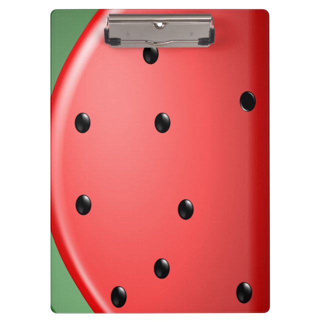 Wassermelone Klemmbrett (Vorderseite)