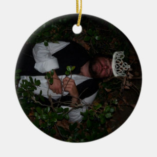 Wassermelone Königin Keramikornament