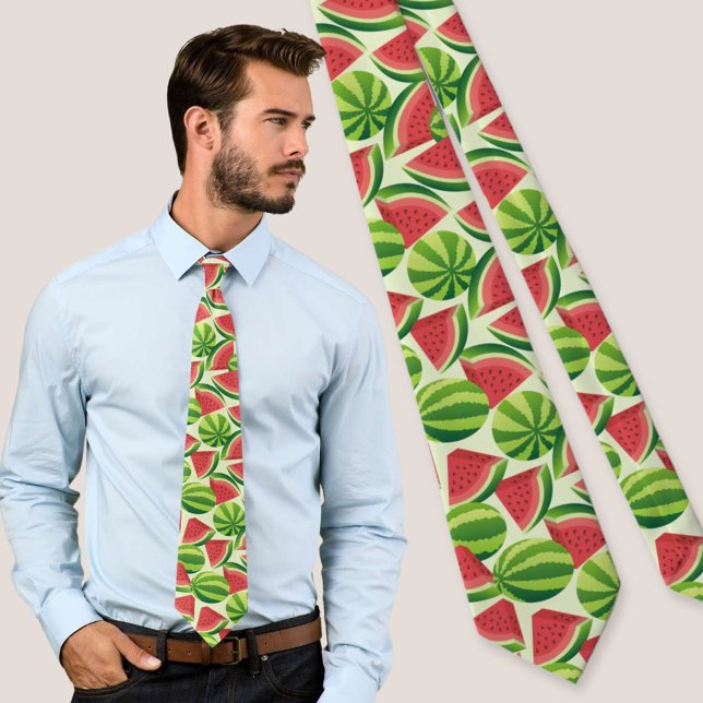 Wassermelone Krawatte (Von Creator hochgeladen)