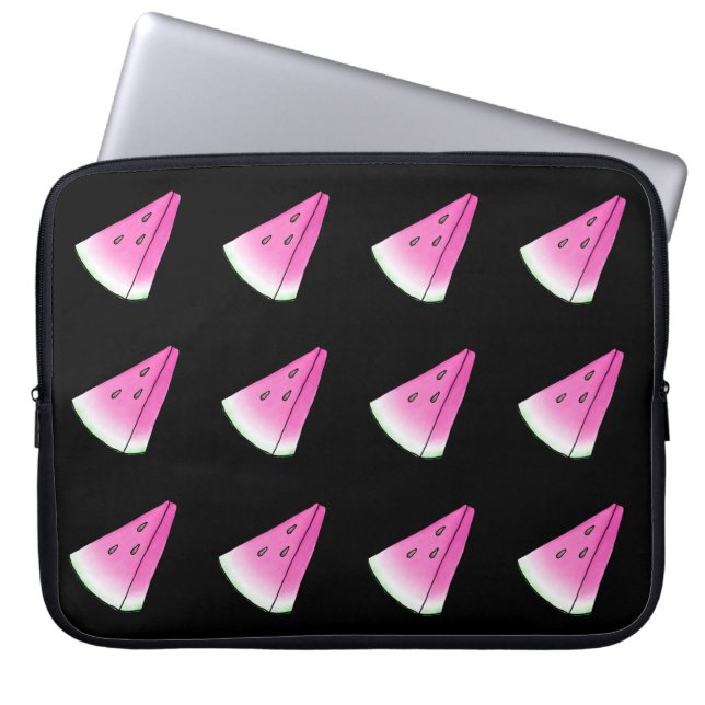 Wassermelone Laptopschutzhülle (Vorderseite)