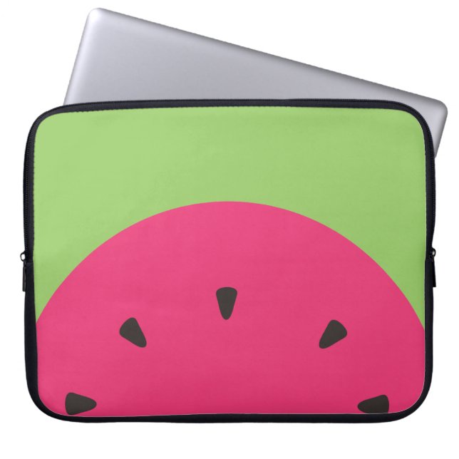 Wassermelone Laptopschutzhülle (Vorderseite)