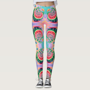 Wassermelone Leggings