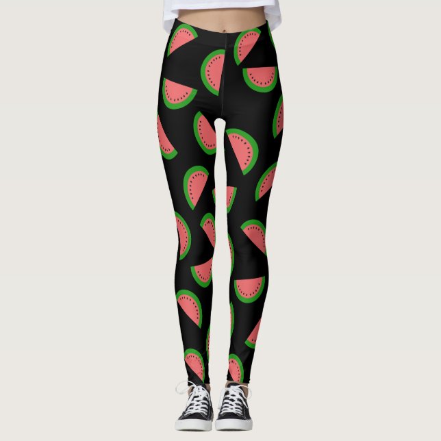 Wassermelone Leggings (Vorderseite)