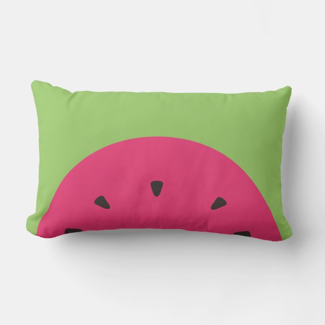 Wassermelone Lendenkissen (Vorderseite)