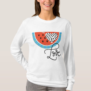 Wassermelone Liebe Lugano Party Swim T-Shirt