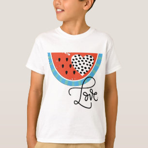 Wassermelone Liebe Lugano Party Swim T-Shirt