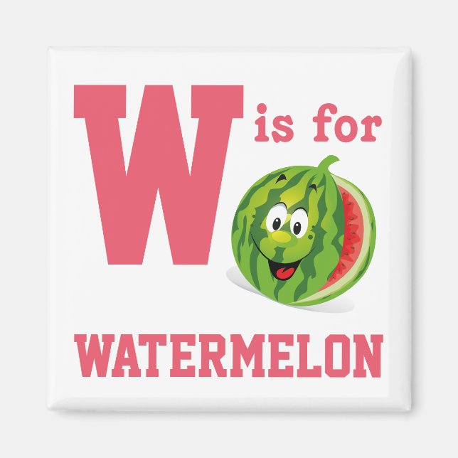 Wassermelone Magnet (Vorne)