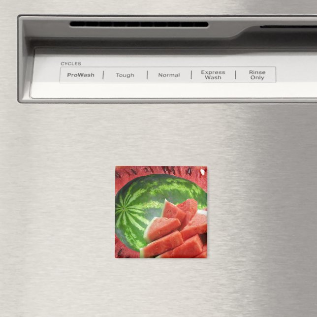 Wassermelone Magnet (In Situ (Geschirrspüler))