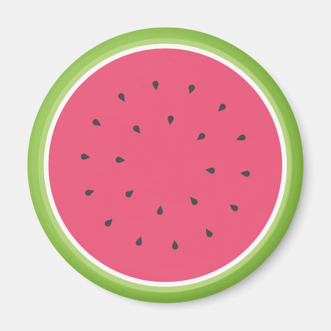 Wassermelone Magnet (Vorne)