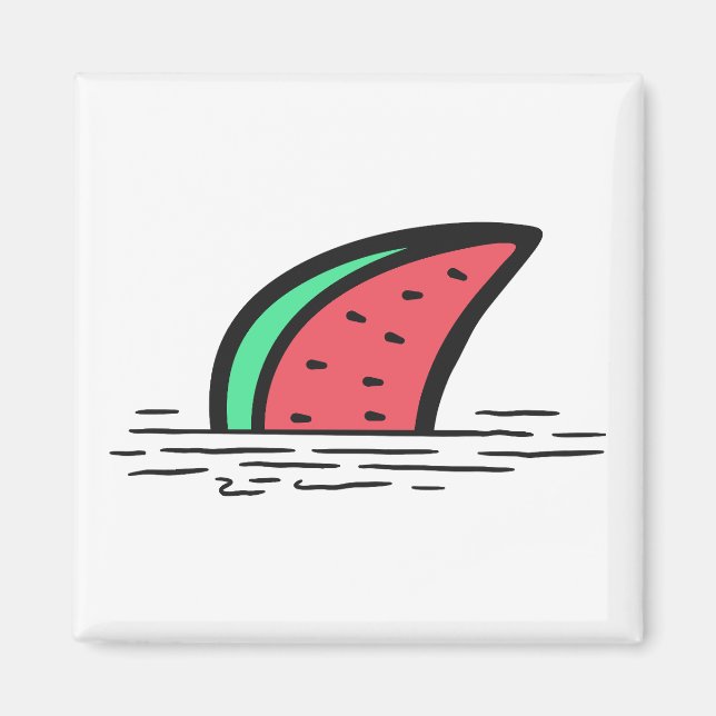 Wassermelone Magnet (Vorne)