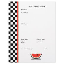 Wassermelone Markierte, benutzerdefinierte Rezepts