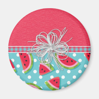 Wassermelone mit Bow Magnet