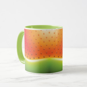 Wassermelone mit Samen-Hintergrund Tasse