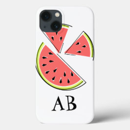 Wassermelone "Monogram" iPad-Gehäuse Case-Mate iPhone Hülle