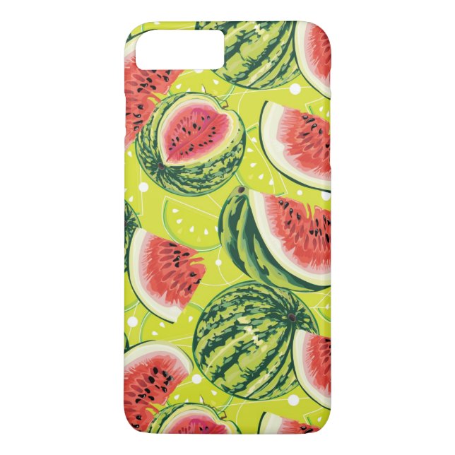 Wassermelone Muster 2 Case-Mate iPhone Hülle (Rückseite)