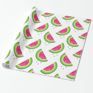 Wassermelone Muster 2 Geschenkpapier