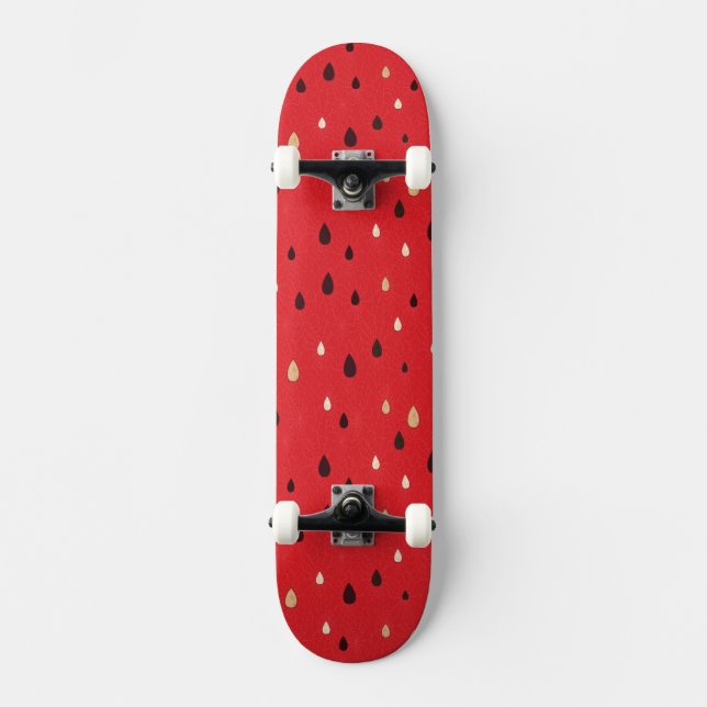 Wassermelone-Muster Skateboard (Vorderseite)